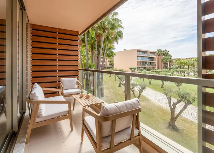 Seaside 3bdr Flat In Salgados With Pool By Lovelystay 아파트 기아